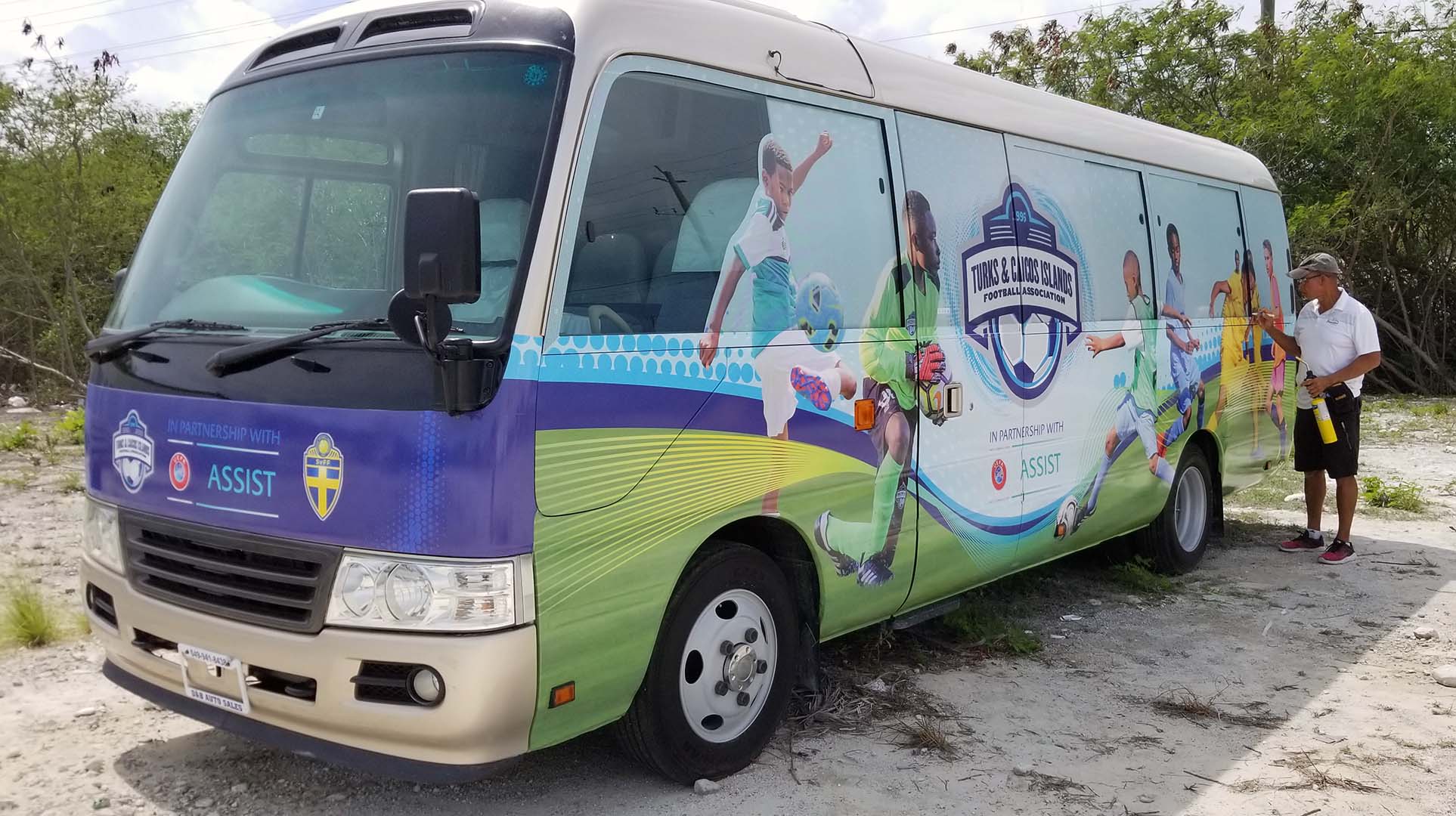 TCI Soccer Bus